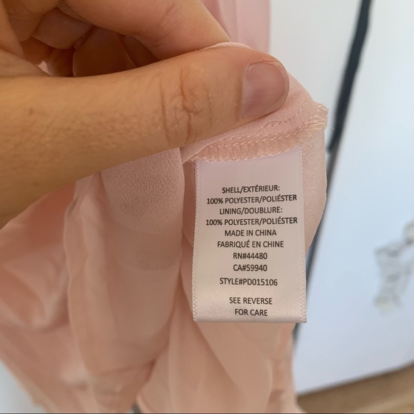 Light pink pleated skirt dress - Picture 4 of 6